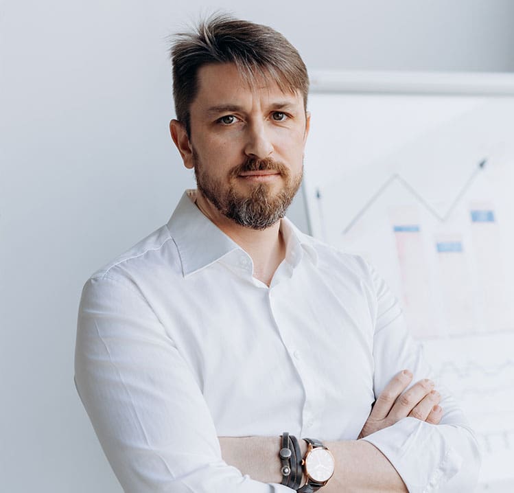 Man Standing with Arms Crossed